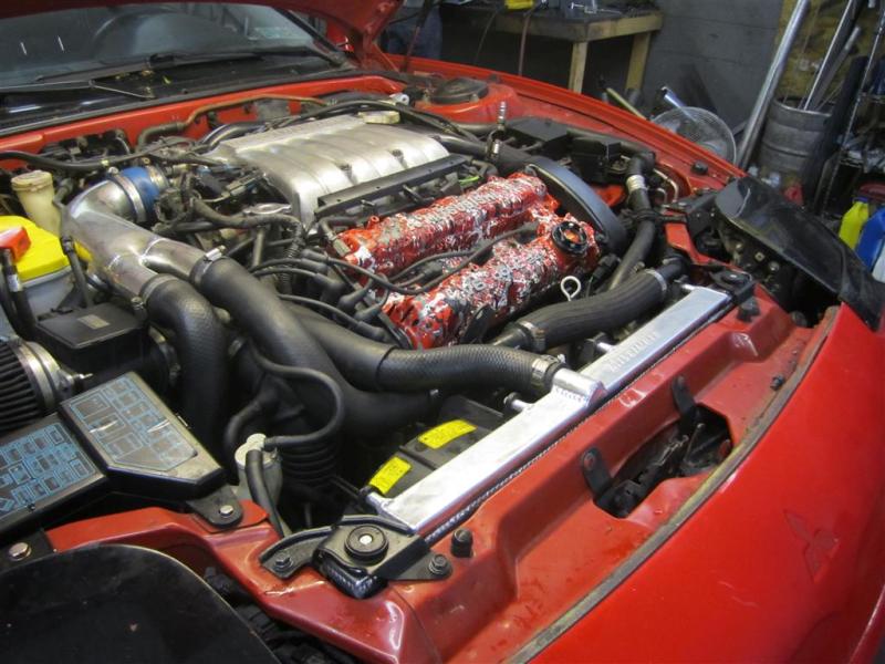 Mishimoto MMRAD-3KGT-91 91-99 Mitsubishi 3000GT Turbo Manual Aluminum Radiator