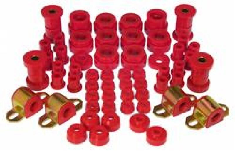Prothane 1-2003 80-86 Jeep CJ5/7 Total Kit - Red