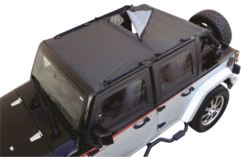 Rampage 94935 2007-2018 Jeep Wrangler(JK) Unlimited Combo Sun Brief/Safari Top - Black Diamond