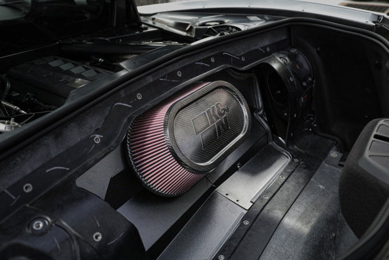 K&N Engineering 63-3120 K&N 20-21 Chevrolet Corvette Stingray 6.2L V8 F/I AirCharger Performance Intake System