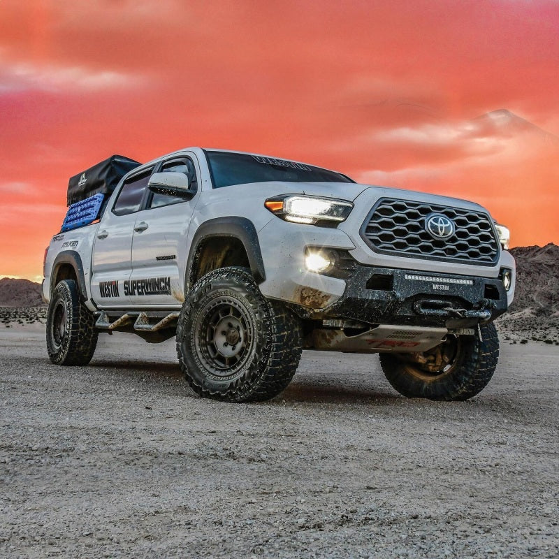 Westin 58-311045 16-23 Toyota Tacoma Pro-Series Mid Width Front Bumper - Textured Black