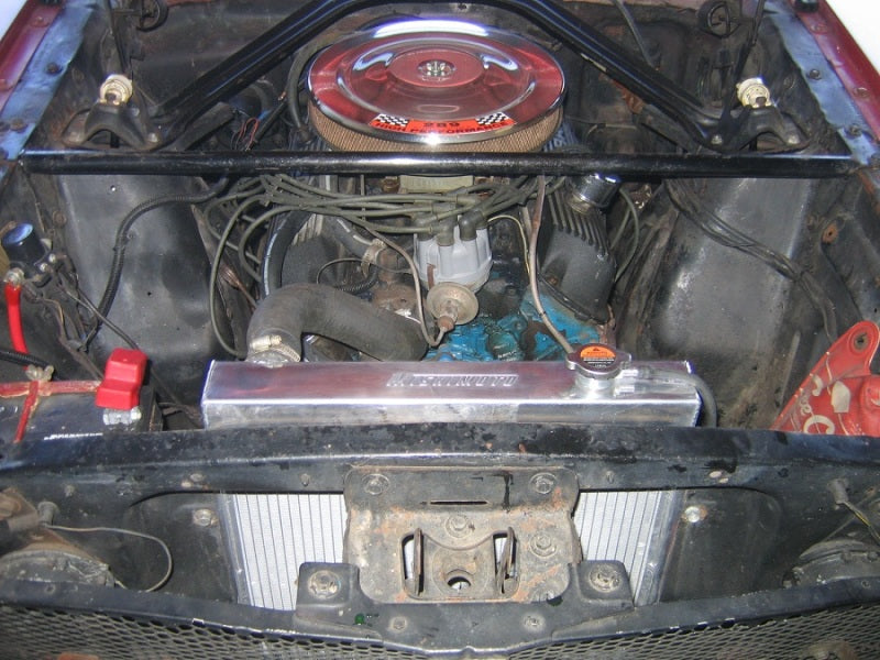 Mishimoto MMRAD-MUS-64 64-66 Ford Mustang w/ 289 V8 Manual Aluminum Radiator