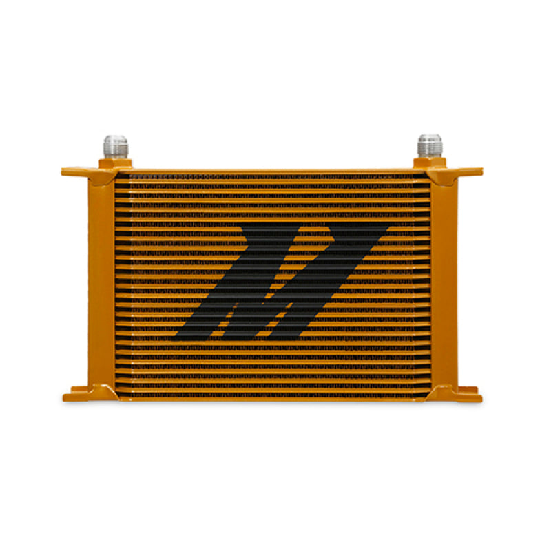 Mishimoto MMOC-25G Universal 25-Row Oil Cooler - Gold
