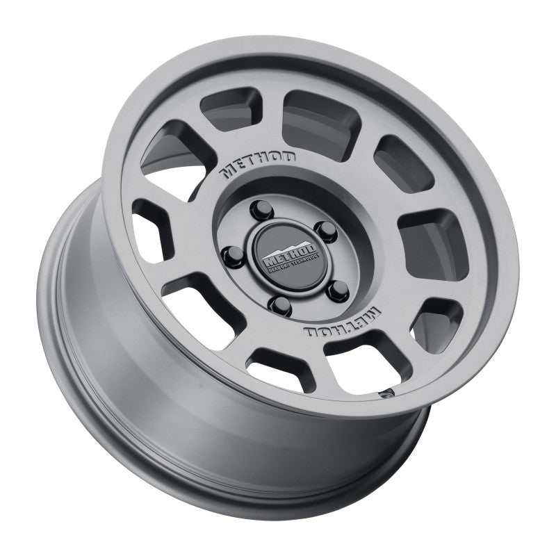 Method Wheels MR70589058825 Method MR705 18x9 +25mm Offset 5x150 110.5mm CB Titanium Wheel