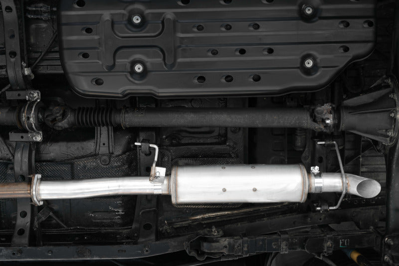 MBRP S5339409 2016 Toyota Tacoma 3.5L Cat Back Turn Down Style T409 Exhaust System