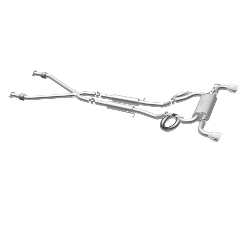 Magnaflow 19135 MagnaFlow Cat-Back 09-17 Nissan 370Z V6 3.7L Street Series SS 2.25in Dual Split Rear Exit Exhaust
