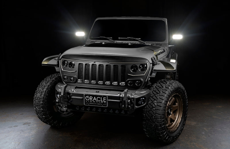 ORACLE Lighting 5855-001 Oracle Lighting LED Off-Road Side Mirrors for Jeep Wrangler JL / Gladiator JT SEE WARRANTY