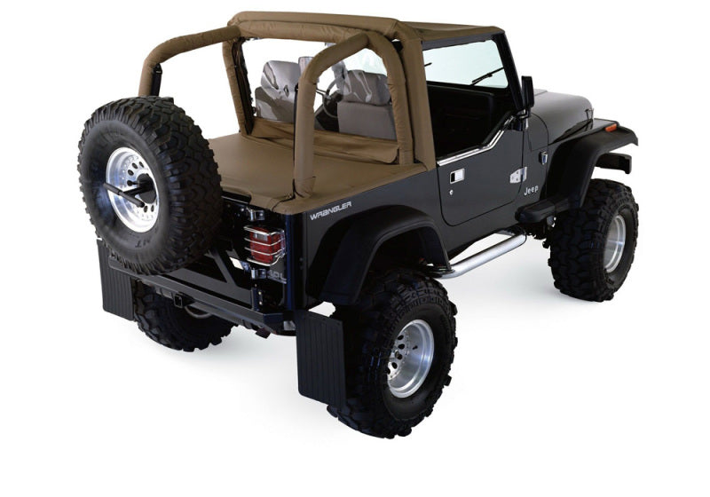 Rampage 769015 1997-2002 Jeep Wrangler(TJ) Roll Bar Pad & Cover Kit - Black Denim