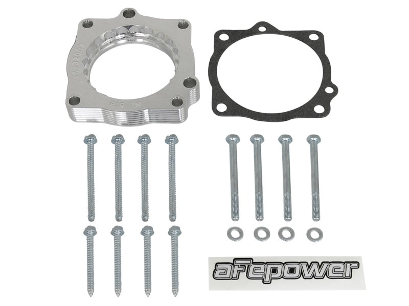 aFe 46-32007 Silver Bullet Throttle Body Spacers TBS Dodge Challenger SRT8 11-12 V8-6.4L