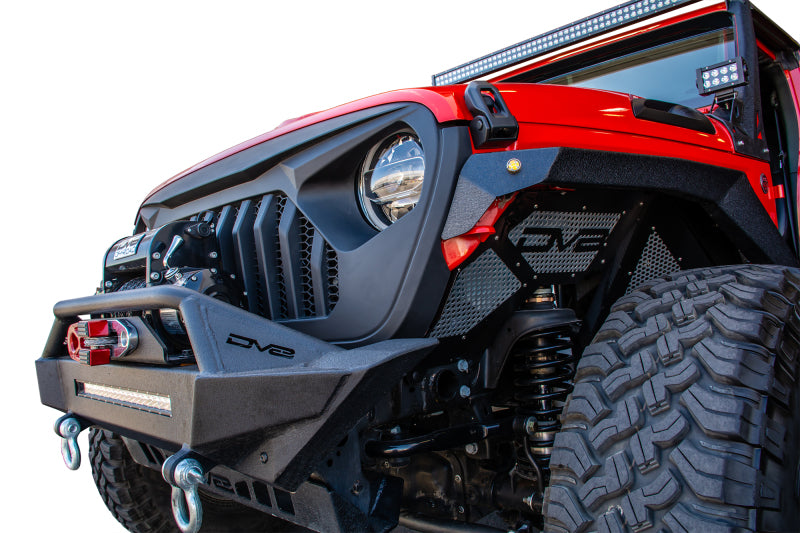 DV8 Offroad GRJL-01 2018+ Jeep JL/ Gladiator Angry Grill
