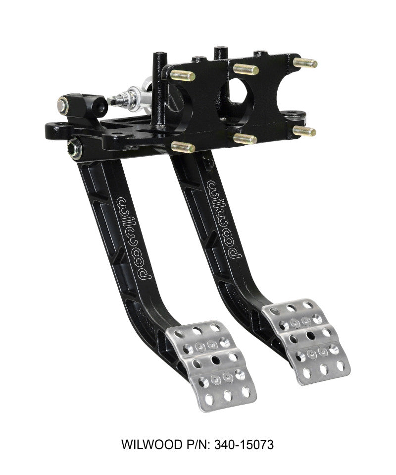 Wilwood 340-15073 Adjustable-Trubar Dual Pedal - Brake / Clutch - Rev. Swing Mount - 5.1:1
