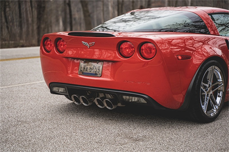 CORSA Performance 21077 Corsa 06-13 Chevy Corvette C6 Z06 7.0L / 09-13 ZR1 6.2L Polished Axle-Back Exhaust w/4.5in Twin Tips