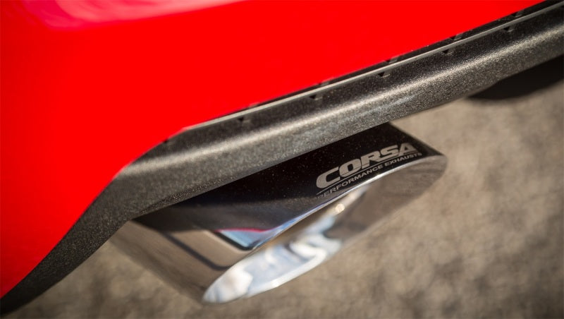 CORSA Performance 14968 Corsa 2011-2015 Chevrolet Camaro SS 6.2L V8 Manual Polished Xtreme 3in Cat-Back