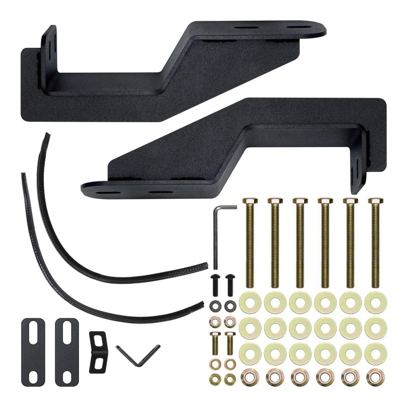 Westin 58-311045 16-23 Toyota Tacoma Pro-Series Mid Width Front Bumper - Textured Black