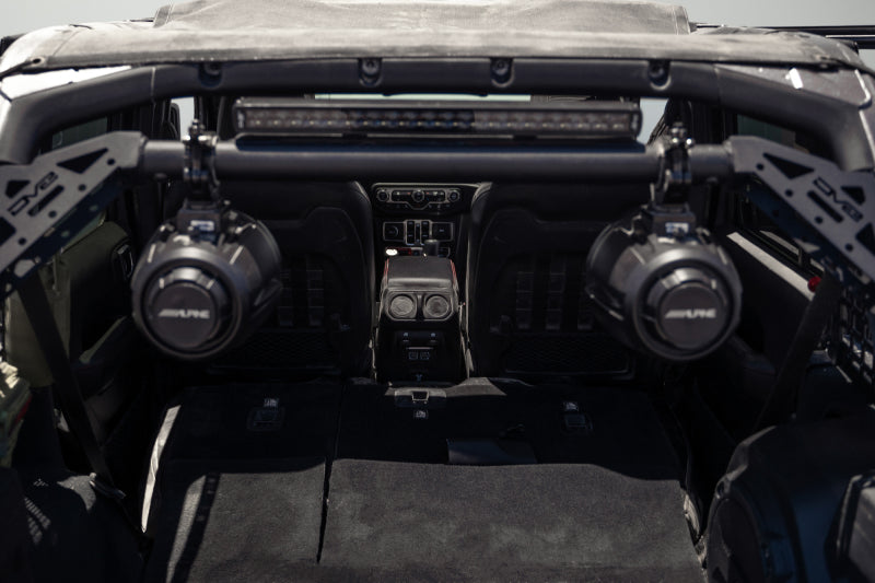 DV8 Offroad SBJL-01 18-23 Jeep Wrangler JL 4-Door Speaker/Light Bar Mount