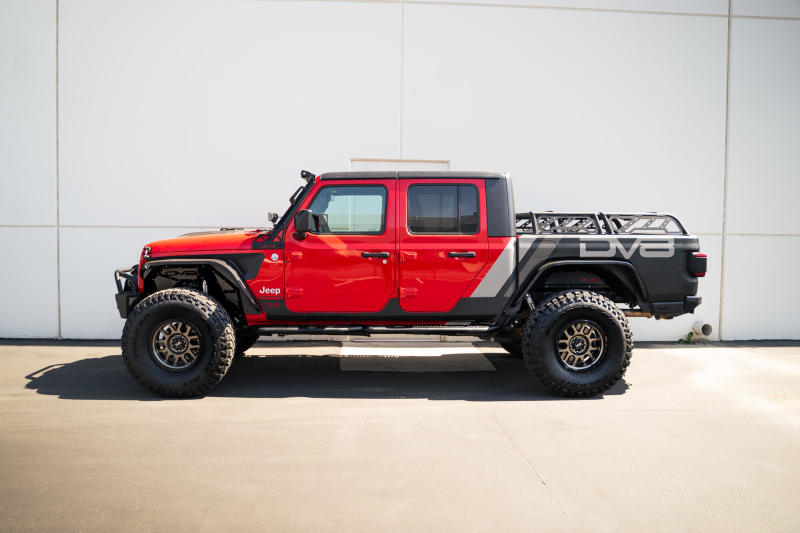 DV8 Offroad SRGL-08 20-23 Jeep Gladiator JT Body/Pinch Weld Mounted Step