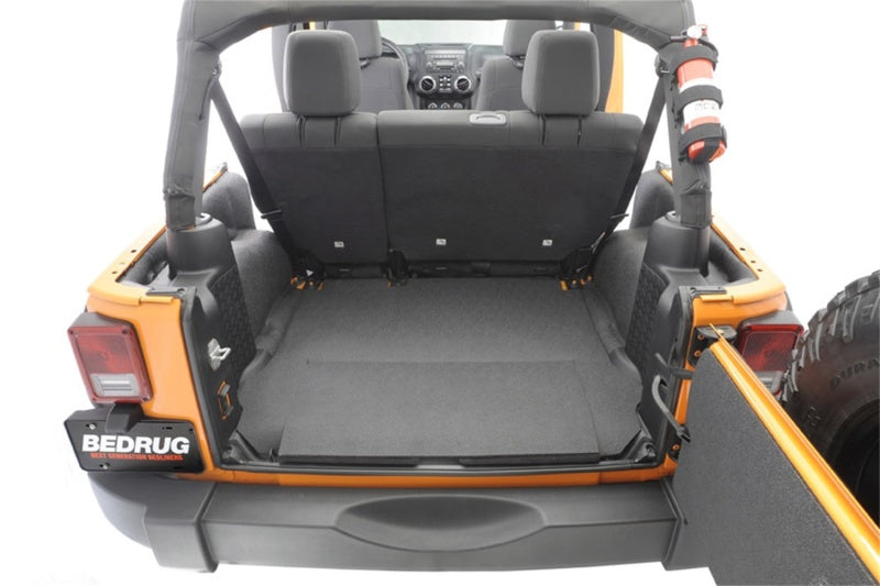 BedRug BTJK11R2 11-16 Jeep JK 2Dr Rear 5pc BedTred Cargo Kit (Incl Tailgate & Tub Liner)
