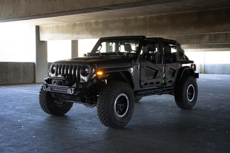 DV8 Offroad FDJL-07 18-23 Jeep Wrangler JL Slim Fender Flares