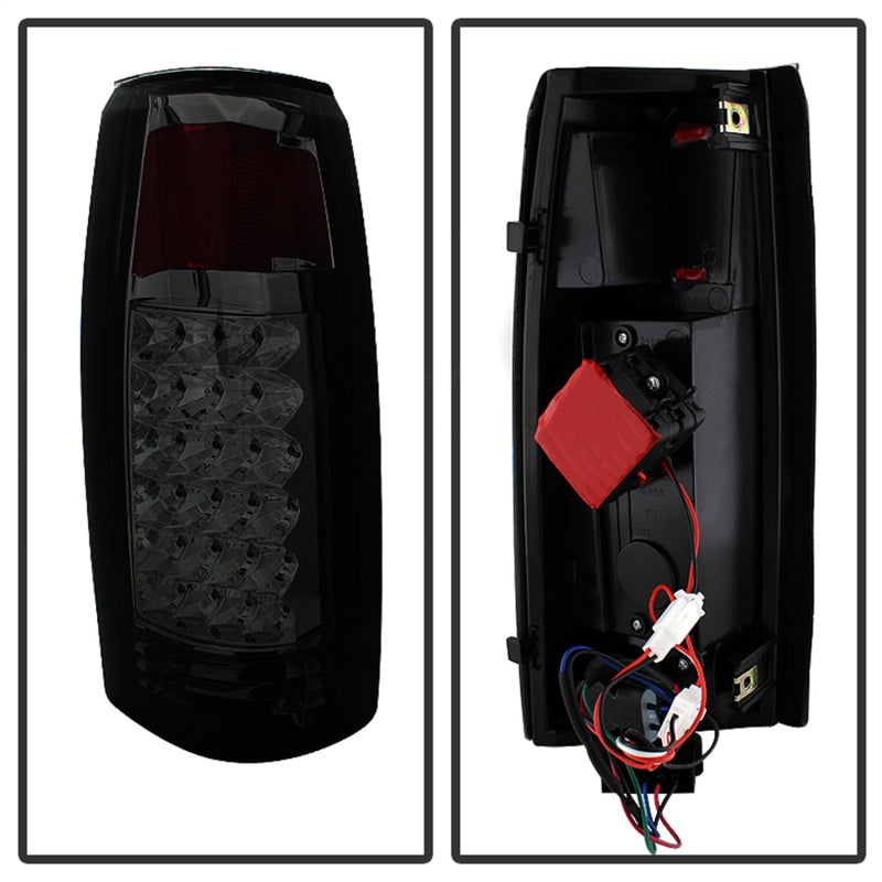 SPYDER 9032752 xTune Yukon Denali 99-00 LED Tail Lights w/ 3rd LED Brake Light Smoked ALT-JH-CCK88-LED-SET-SM
