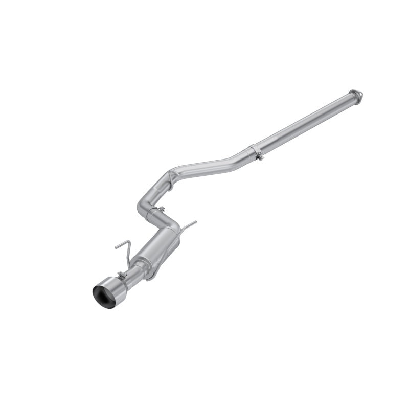 MBRP S4809AL 2022 Subaru WRX 2.4L 3in Cat Back 5in OD Single Exit - Aluminized Steel