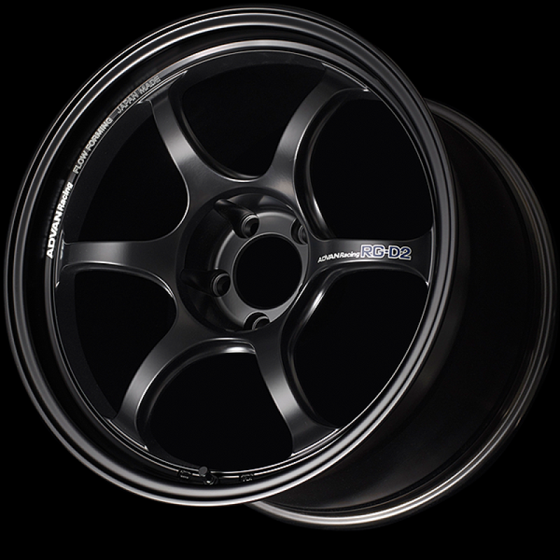 Advan YAT7H-10KSB RG-D2 17x8.5 -10MM 6-139.7 Semi Gloss Black Wheel