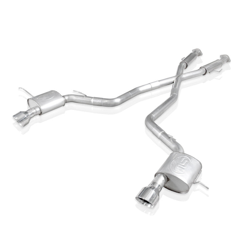 Stainless Works JEEP64CB-C 2012-17 Jeep Grand Cherokee 6.4L Catback Chambered Mufflers X-Pipe