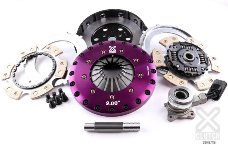 XCLUTCH XKFD23659-2B XClutch 13-18 Ford Focus ST 2.0L 9in Twin Sprung Ceramic Clutch Kit