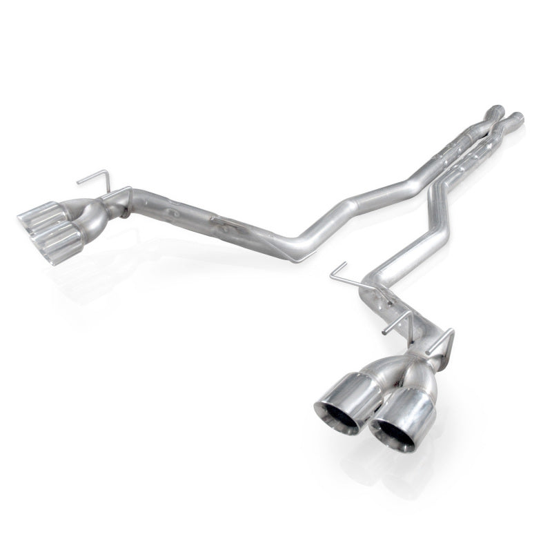 Stainless Works CA12CBL 2012-15 Camaro ZL1 6.2L 3in Catback Dual Chambered Exhaust X-Pipe Resonator Deletes