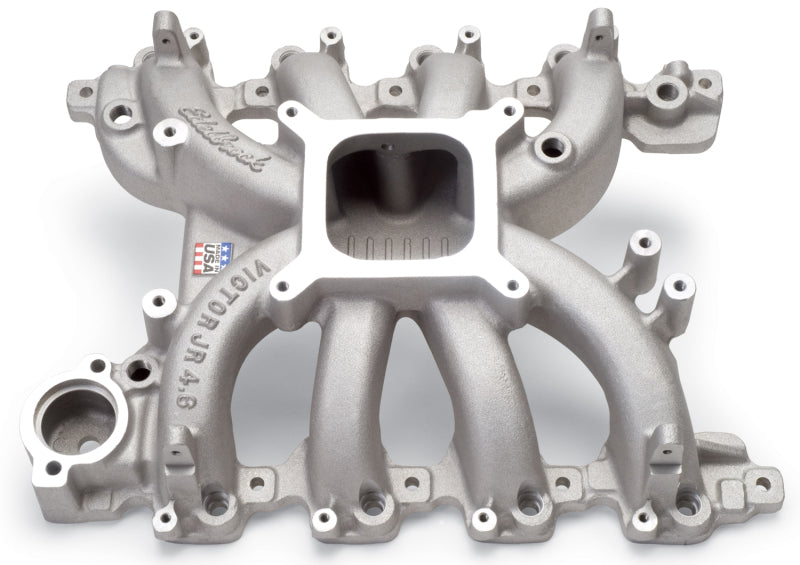 Edelbrock 28385 Victor Jr Ford EFI for 4 6L Engines Manifold Only