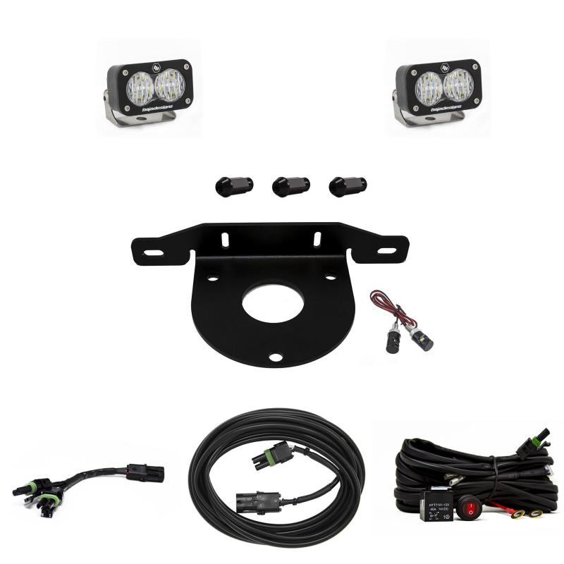 Baja Designs 447767UP 2021+ Ford Bronco Dual S2 Sport W/C Reverse Kit w/Upfitter