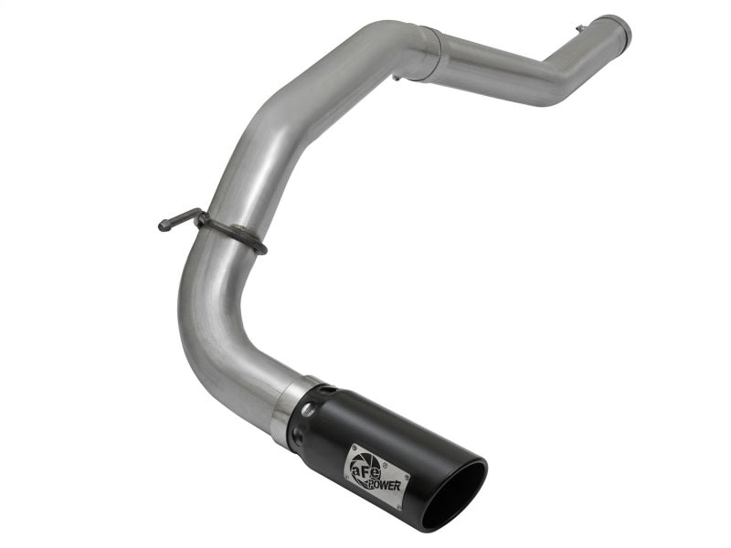 aFe 49-46113-B LARGE Bore HD DPF-Back SS Exhaust w/ Black Tip 2016 Nissan Titan XD V8-5.0L (td)