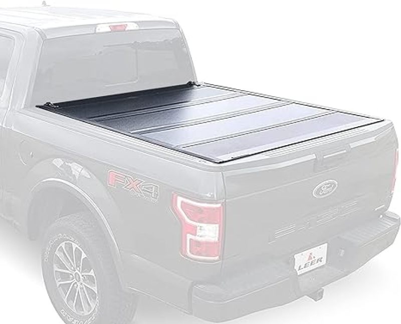 LEER Group 650400 LEER 2017+ Ford Super Duty HF650M 6Ft9In Tonneau Cover - Folding