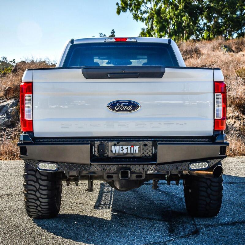 Westin 58-341125 17-21 Ford F-250/350 HDX Bandit Rear Bumper - Black
