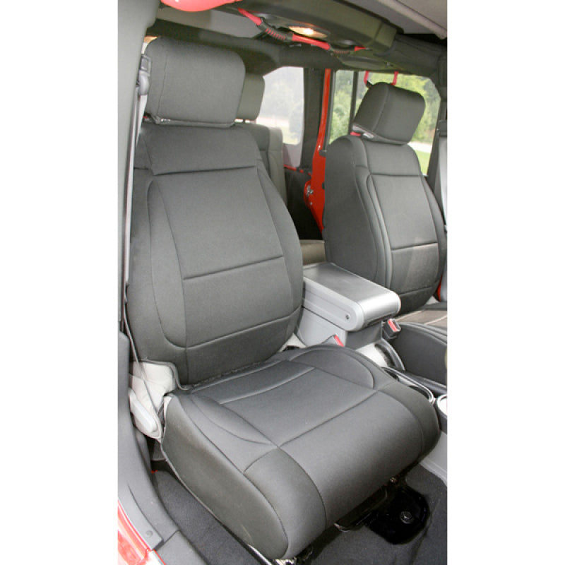 Rugged Ridge 13215.01 Neoprene Front Seat Covers 11-18 Jeep Wrangler JK