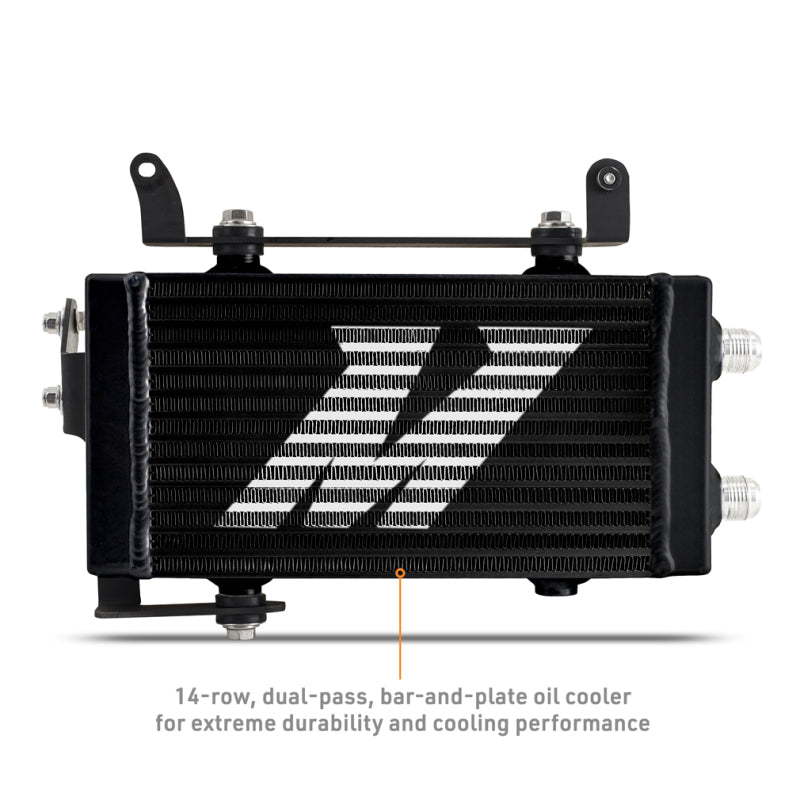 Mishimoto MMOC-GRC-23TBK 2023+ Toyota GR Corolla Oil Cooler Kit - Thermostatic - Black