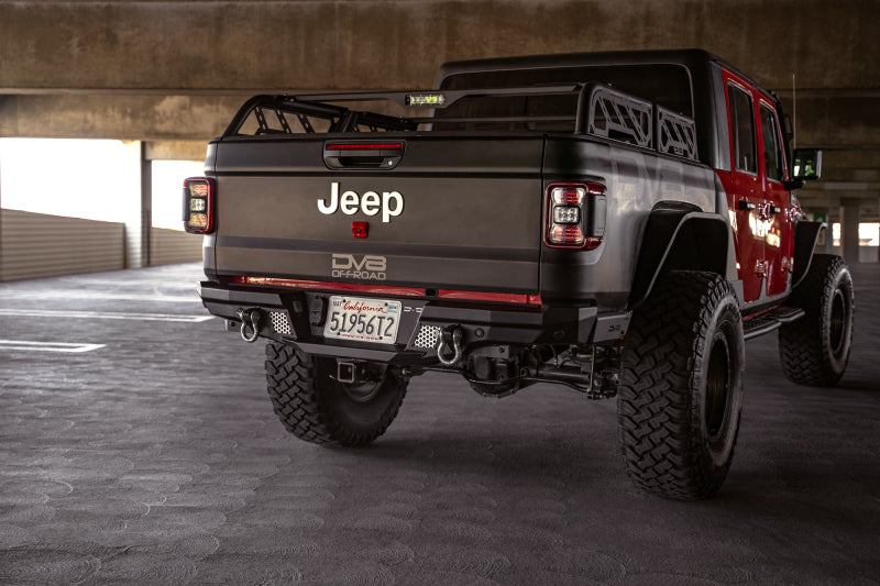 DV8 Offroad RBGL-06 20-23 Jeep Gladiator JT MTO Series Rear Bumper