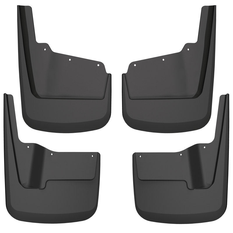 Husky Liners 58296 20-23 GMC Sierra 2500/3500 HD (Excl. Dually) Front & Rear Mud Guards - Black