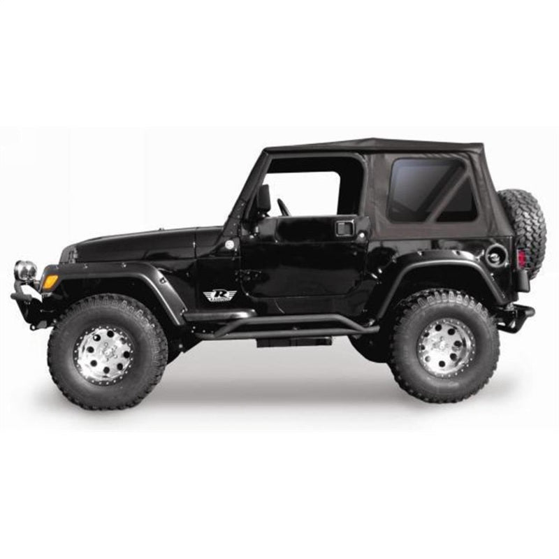 Rampage 68735 1997-2006 Jeep Wrangler(TJ) Complete Top - Black Diamond