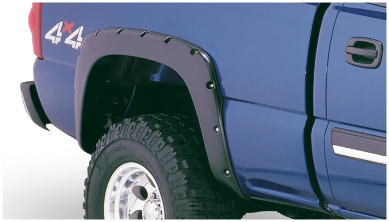 Bushwacker 40990-02 21-22 Chevrolet Colorado (Ex ZR2) 61.7in Bed Fleetside FF Pocket Style Flares 4pc - Sm Bk