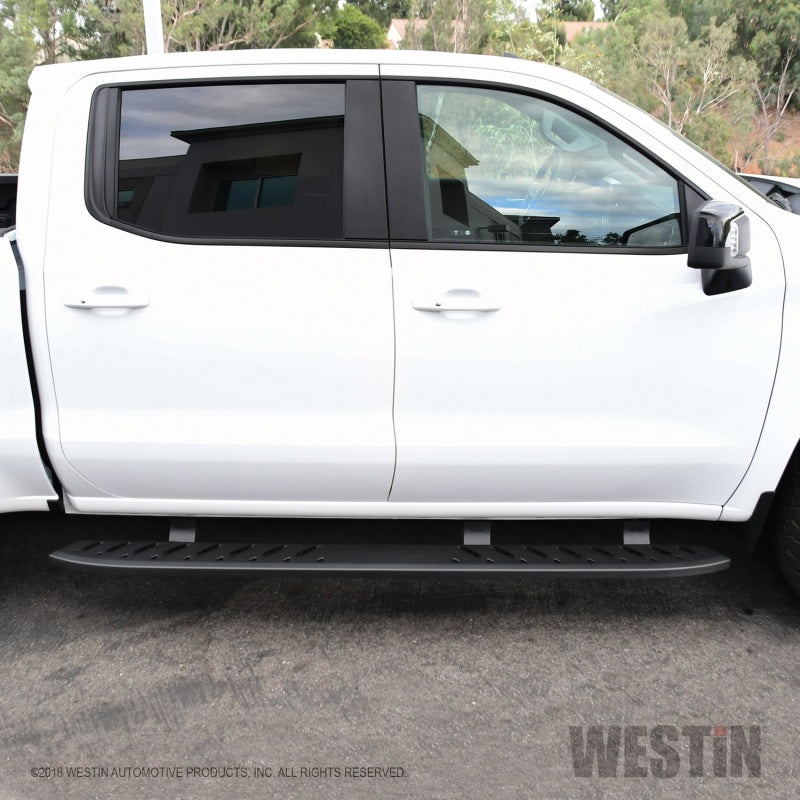 Westin 28-81275 2019 Chevrolet Silverado/Sierra 1500 Crew Cab Thrasher Running Boards - Textured Black