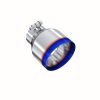 MBRP T5184BE T304 Stainless Steel Burnt End Angle Cut Exhaust Tip - 3in. ID / 5in. OD / 6.5in. Length