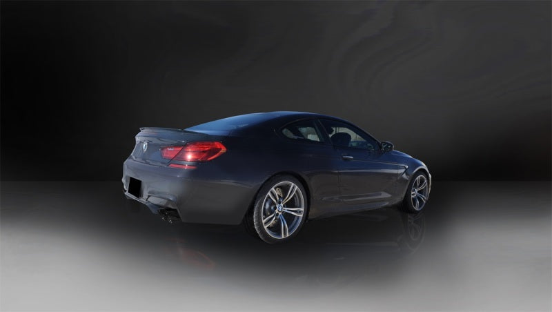 CORSA Performance 14929BLK Corsa 2012-2017 BMW M6 F12 / F13 / F06 Black Sport Axle-Back Exhaust