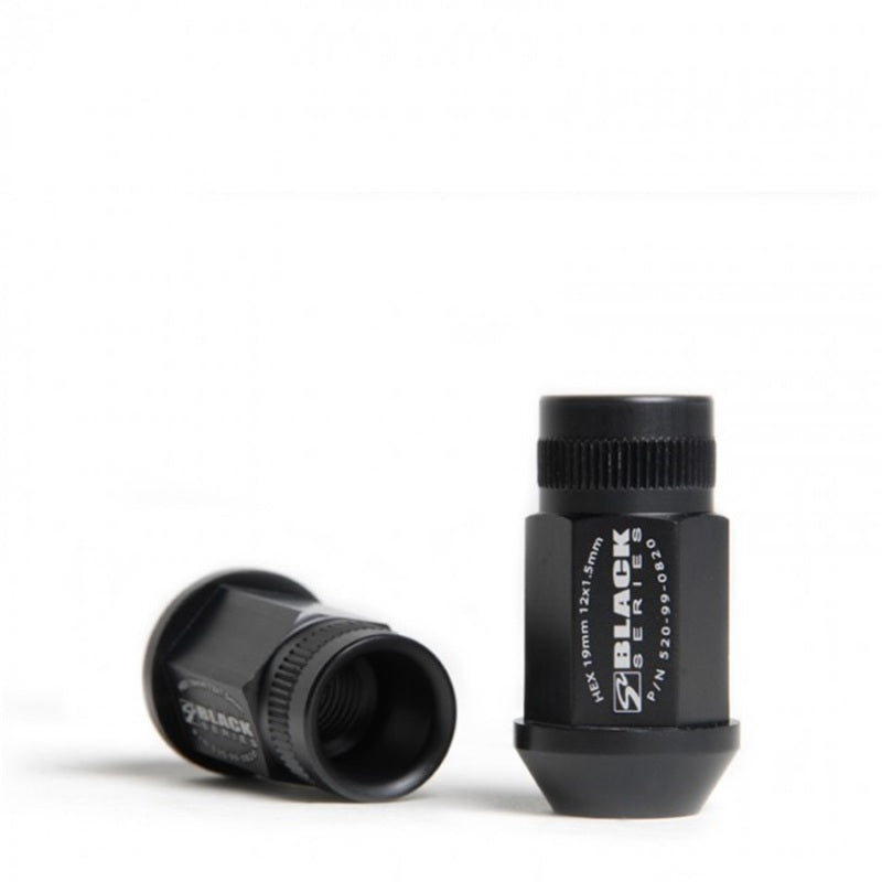 Skunk2 Racing 520-99-0855 Skunk2 12 x 1.5 Forged Lug Nut Set (Black Series) (20 Pcs.)