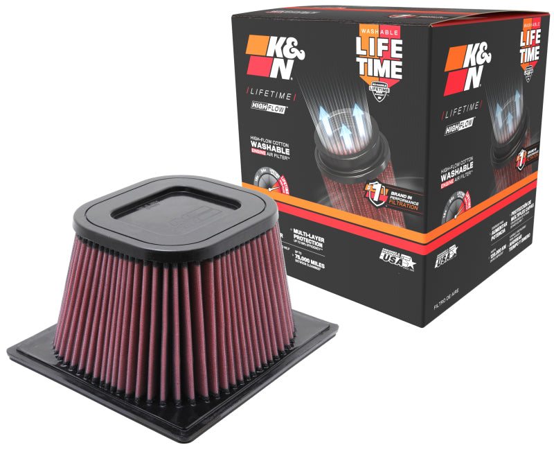 K&N Engineering E-0776 K&N 03-05 Dodge Pick Up 5.9L-L6 Drop In Air Filter