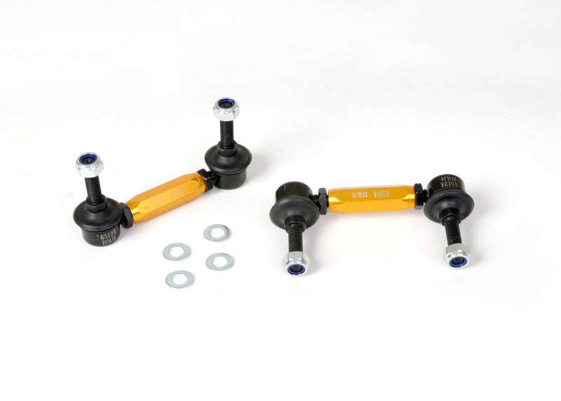 Whiteline KLC141 03-06 Nissan 350z Z33 Rear Swaybar link kit-Adjustable Ball End Links
