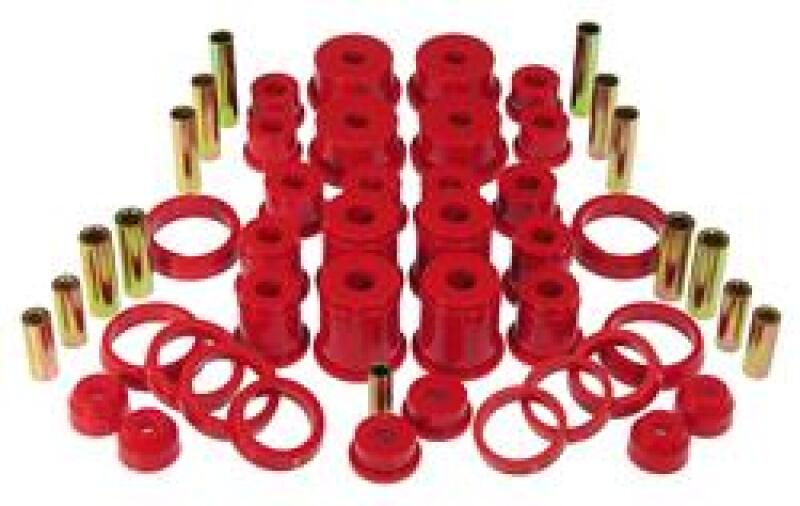 Prothane 1-2004 84-99 Jeep Cherokee Total Kit - Red