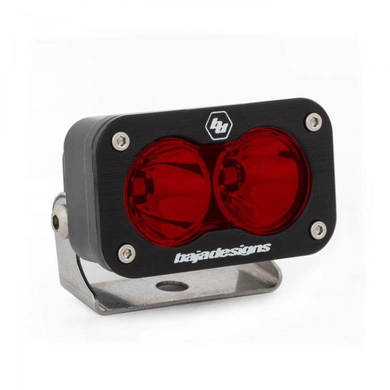 Baja Designs 540001RD S2 Sport Spot Pattern LED Work Light - Red