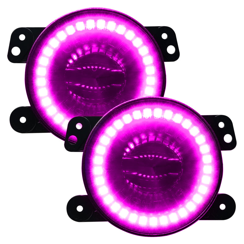 ORACLE Lighting 5846-334 Oracle Jeep Wrangler JK/JL/JT High Performance W LED Fog Lights - w/o Controller SEE WARRANTY