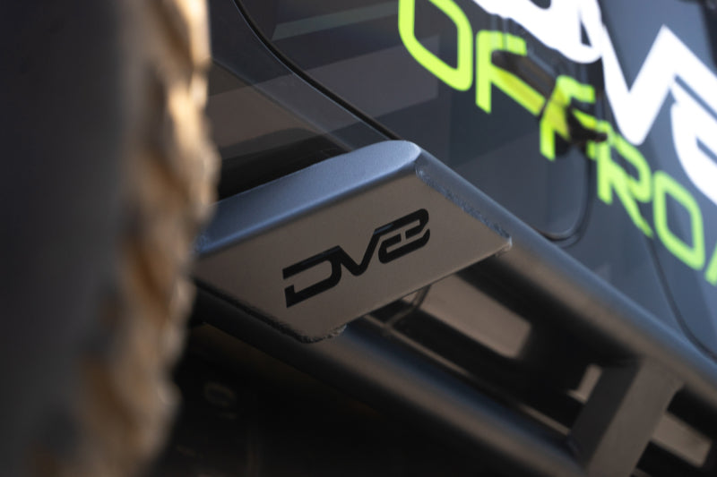 DV8 Offroad SRJL-07 18-23 Jeep Wrangler JL 4 Door FS-15 Series Rock Sliders