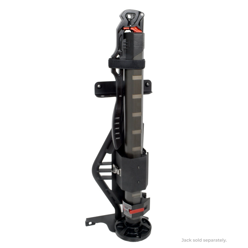 Go Rhino 701005T 18-24 Jeep Wrangler JL/JLU/JT Front Fender Jack Mount for Xventure Gear EG Jack - Tex. Blk